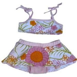 Baby Lulu Two Piece Swim Bathing Suit Erin Murphy Toddler 12M